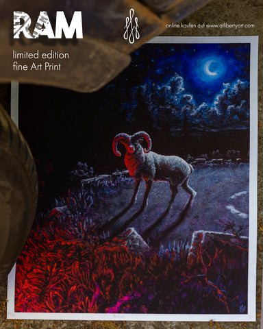 RAM - Limited Edition Kunstdruck
